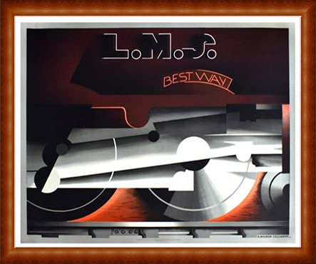Amazon.co.jp: ポスター アドルフ ムーロン カッサンドル L.M.S Best